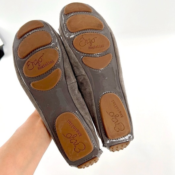 ENZO ANGIOLINI Women's Strand Ballet Flat Gray Suede EASTRANO size 9 M - Picture 6 of 13